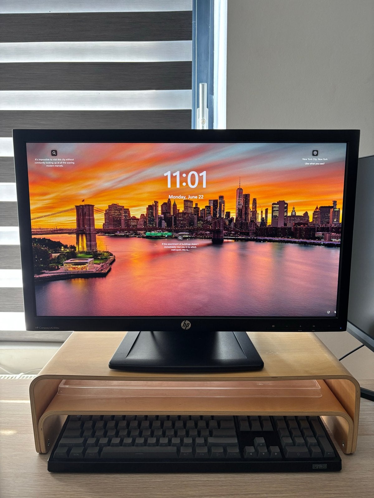 HP Compaq LA2306x Full HD Monitor - 23 inch, Computers en Software, Monitoren, Gebruikt, In hoogte verstelbaar, Full HD, Ophalen of Verzenden