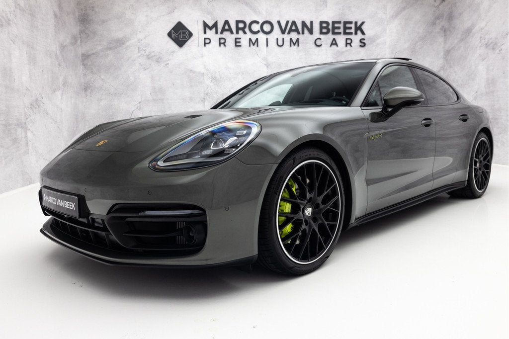 Porsche Panamera 2.9 4 E-Hybrid Platinum Edition | Pano | St, Auto's, Porsche, Automaat, 12 maanden, Adaptive Cruise Control, Gebruikt