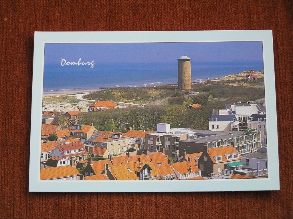 Domburg met Watertoren ( Paper Mill Cards ), Verzamelen, Ophalen of Verzenden, Voor 1920, Noord-Brabant