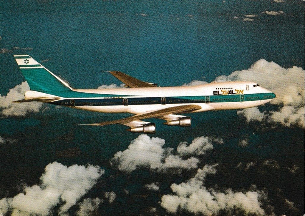 El Al Israel airlinens              689, Ophalen of Verzenden, Voor 1920, Zuid-Holland