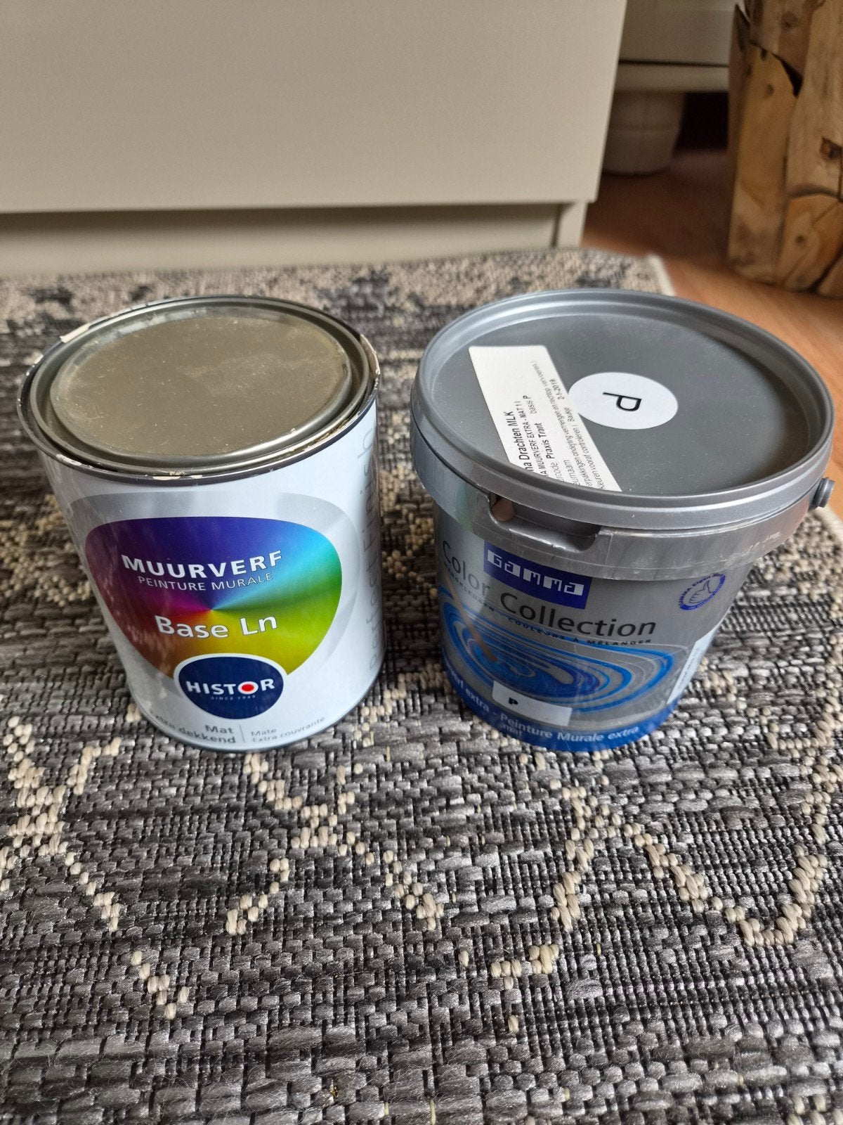 Gamma en Histor muurverf taupe beige, Ophalen, Beige, Minder dan 5 liter, Verf