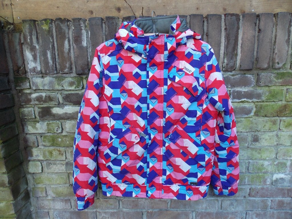 Protest wintersport jas. frisse kleuren, maat S/M /36/38, Ophalen of Verzenden, Zo goed als nieuw, Protest, Jack