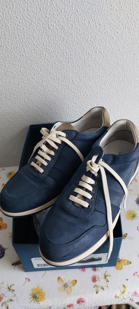Mooie v Lier nubuck schoen blauw.z.g.a.n, Ophalen of Verzenden, Nieuw, Blauw