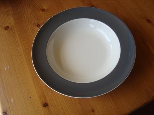Diepe borden Thomas Sunny Grey servies, Overige materialen, Rosenthal@ttpconcepts.nl, Ophalen of Verzenden, Bord(en)