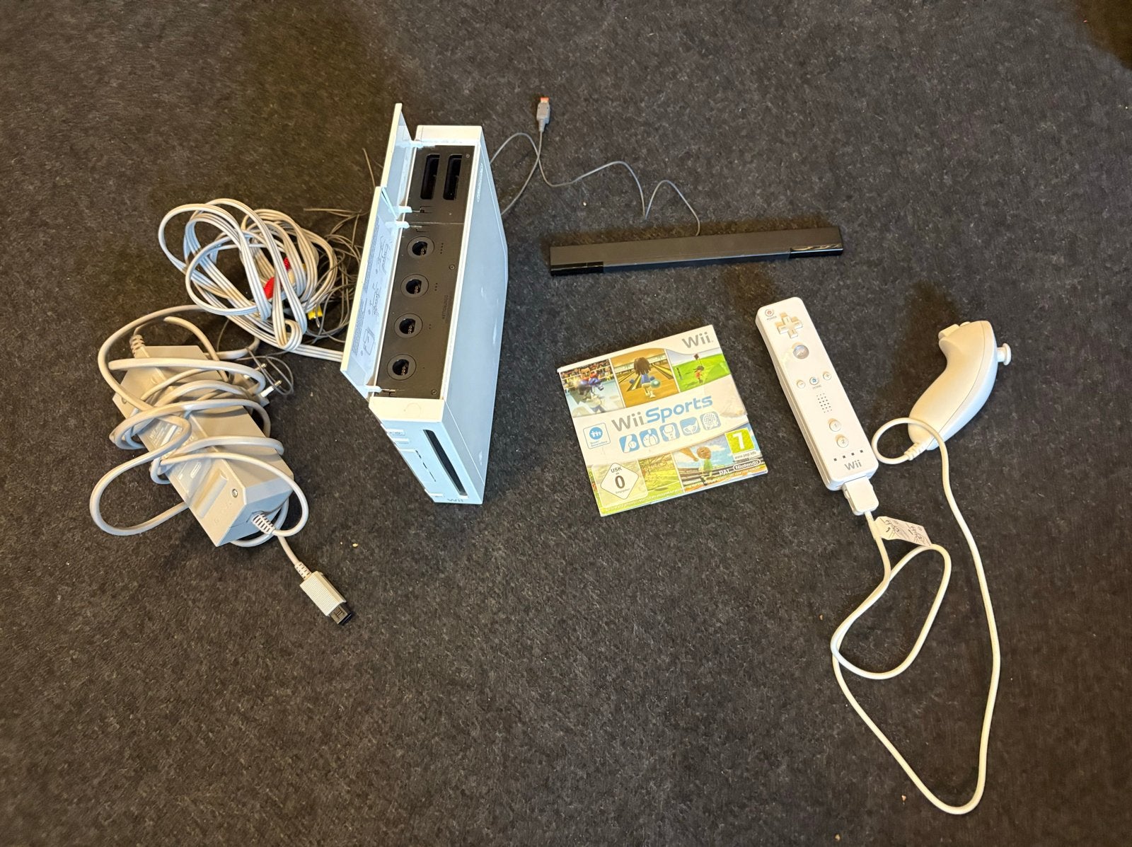 Nintendo Wii Console (gamecube) met Controller en game, Ophalen of Verzenden, Gebruikt, Met 1 controller, Met games