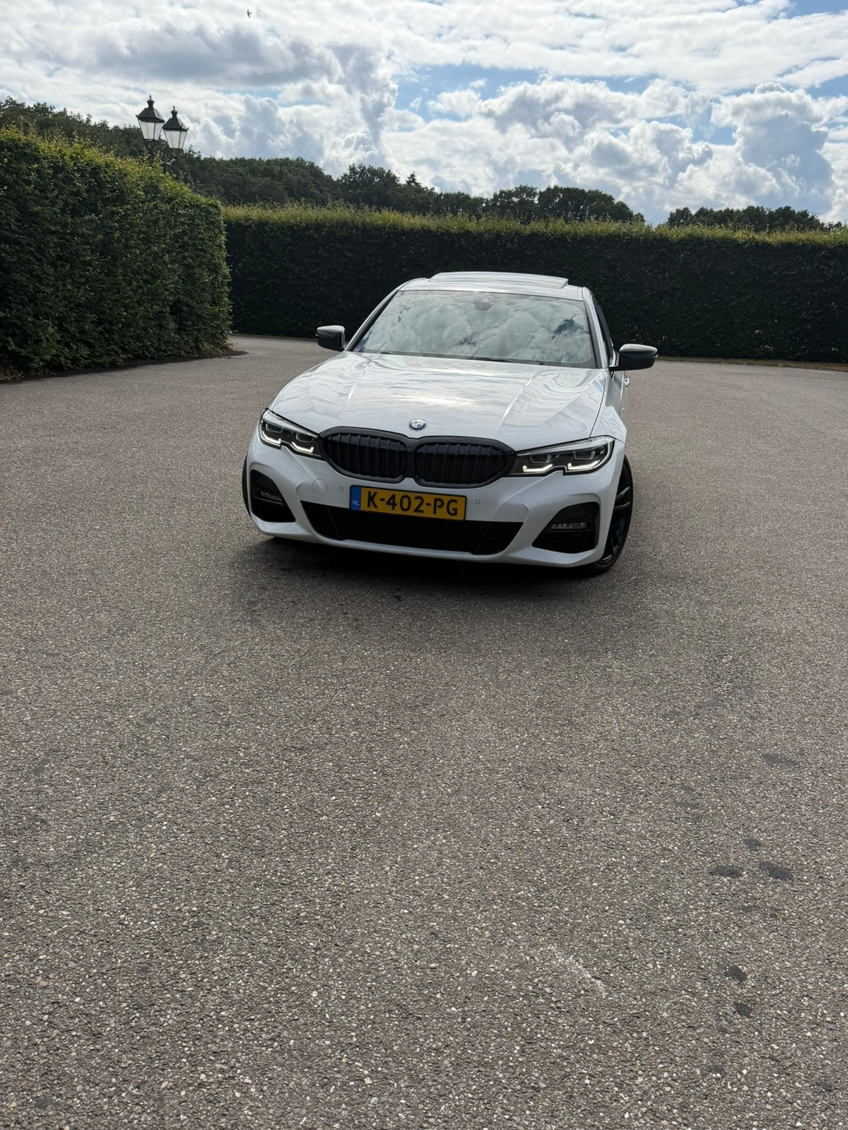 BMW 3-Serie 330i 258pk Aut 2019 Wit, Auto's, Automaat, 1998 cc, Achterwielaandrijving, Zwart