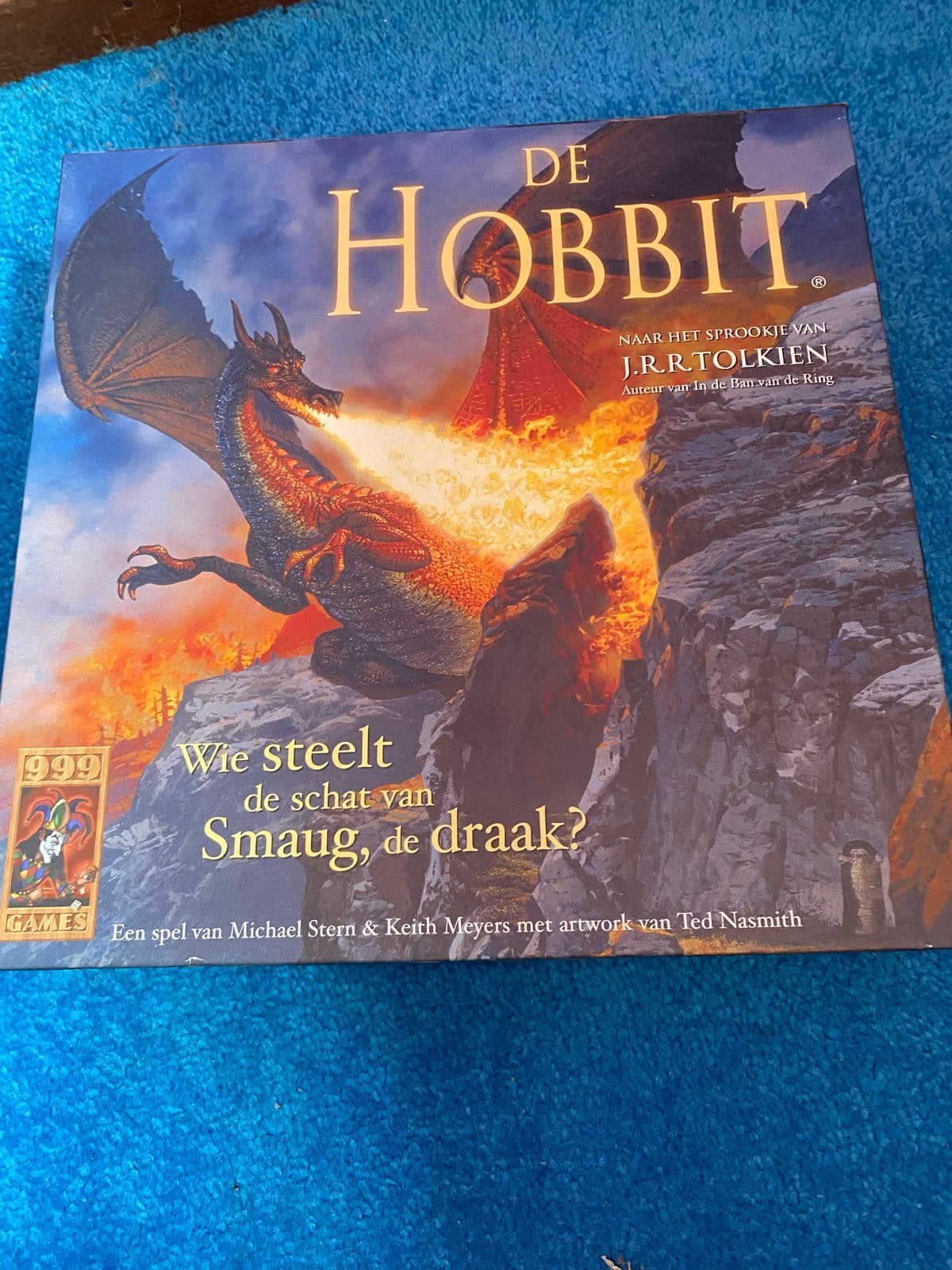 De Hobbit: Wie steelt de schat van Smaug, de draak?, Drie of vier spelers, Ophalen of Verzenden, Zo goed als nieuw