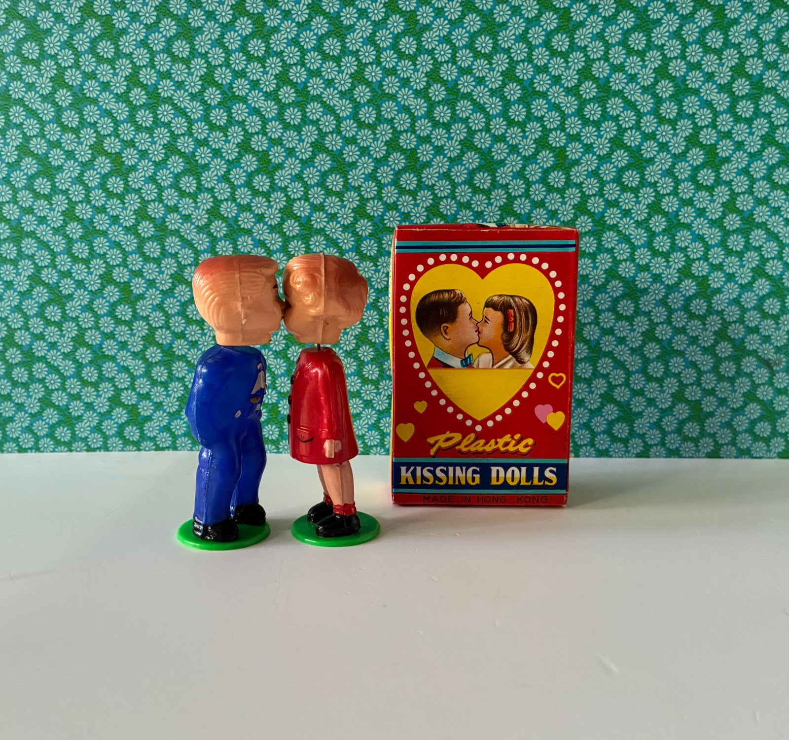 Vintage 60’s kissing dolls Made in Hong Kong, Verzamelen, Ophalen of Verzenden, Overige typen