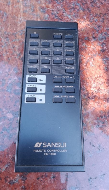 SANSUI RB-1460 originele afstandsbediening, Ophalen of Verzenden, Gebruikt, Origineel, Receiver of Versterker