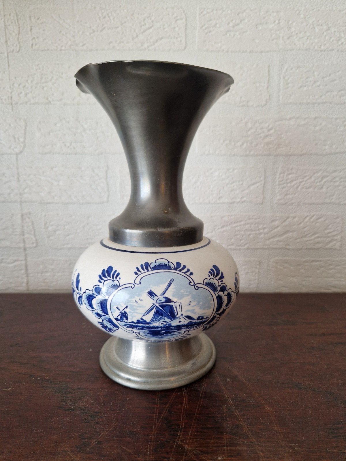 WMF Delfts blauwe molenvaas, Ophalen