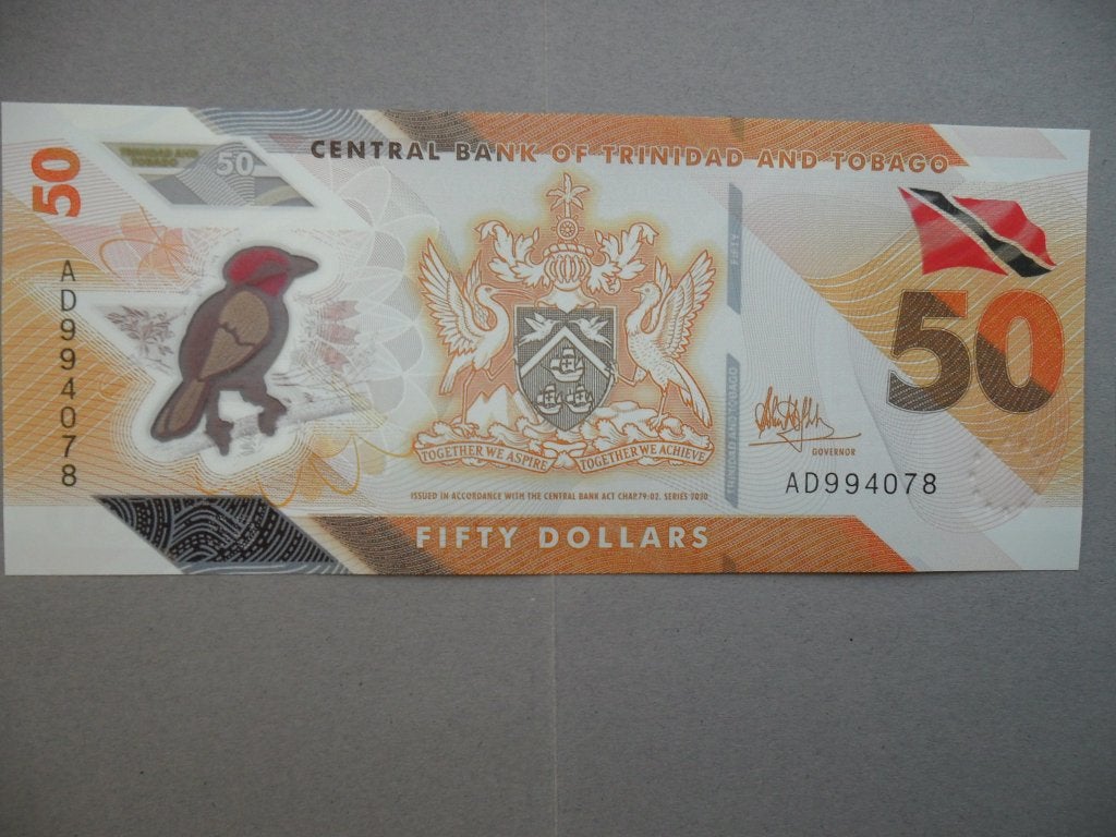 Trinidad en Tobago #W64 [2020]] / 50 dollars UNC, Verzenden, Noord-Amerika, Los biljet