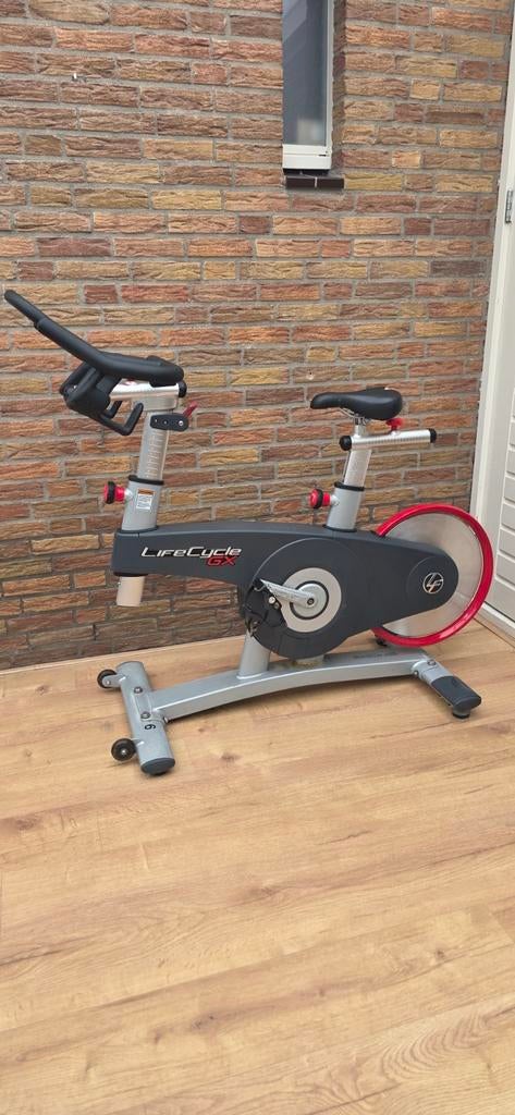 LifeCycle GX Spinningfiets, Ophalen, Gebruikt, Spinningfiets, Metaal