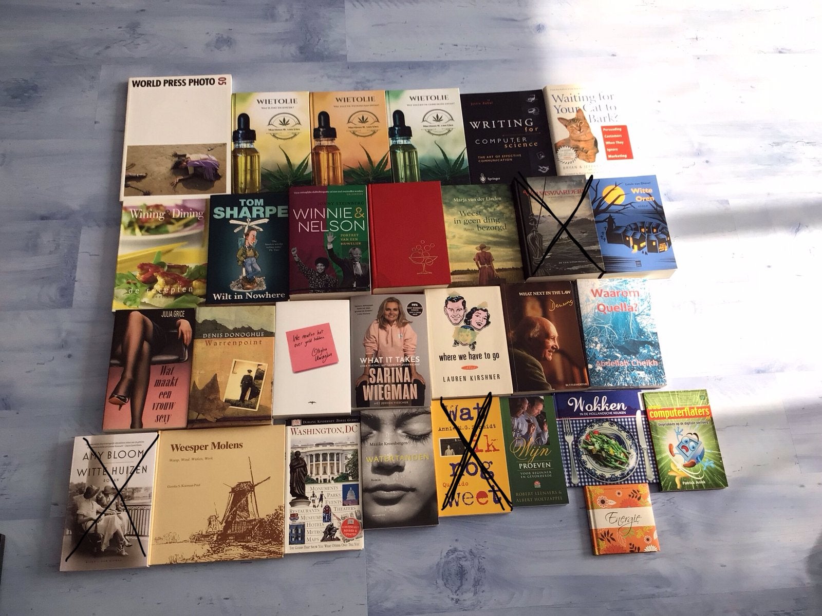 Diverse boeken beginnend met de letter W, Ophalen of Verzenden, Zo goed als nieuw