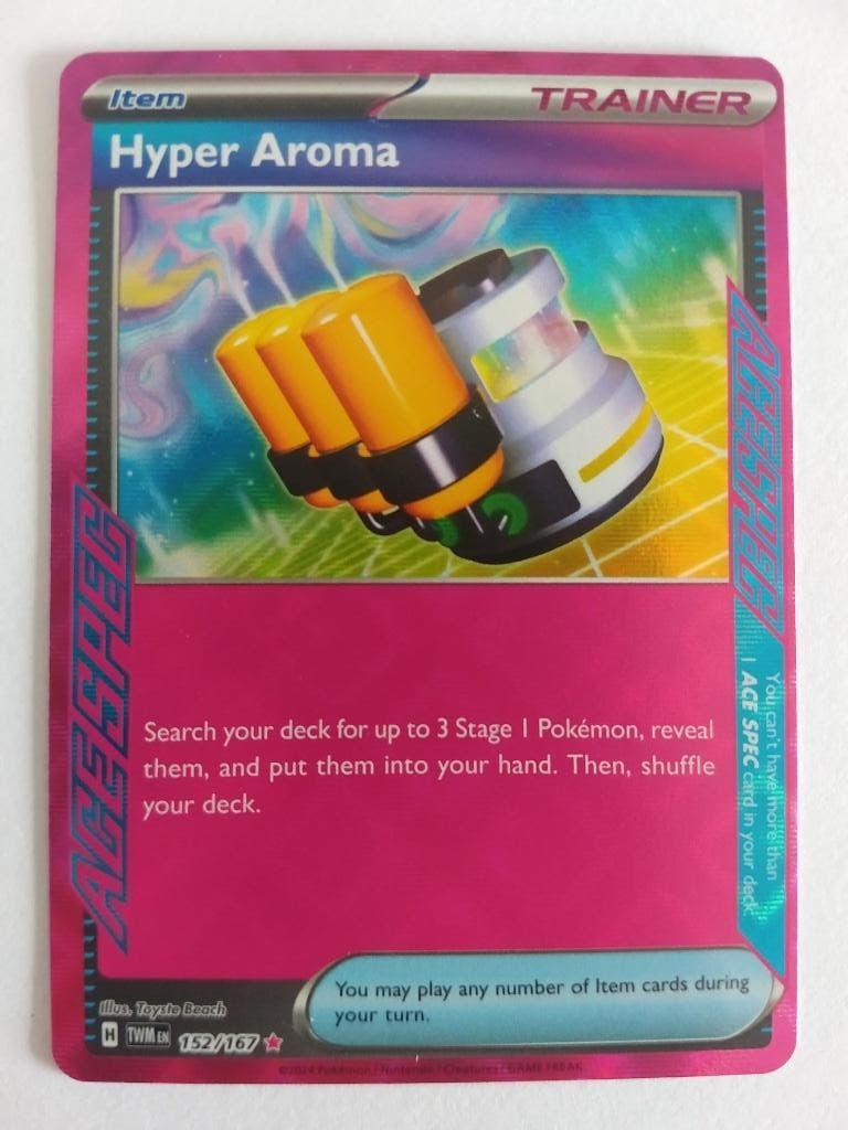 Hyper Aroma 152/167 (Twilight Masquerade), Ophalen of Verzenden, Zo goed als nieuw, Losse kaart