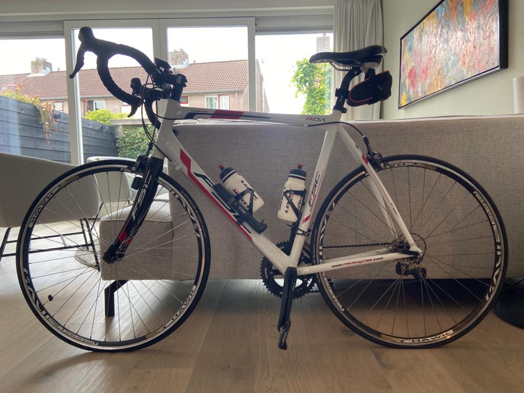 FSC BOA racefiets (60 cm.), 28 inch, Gebruikt, Velgrem, Aluminium