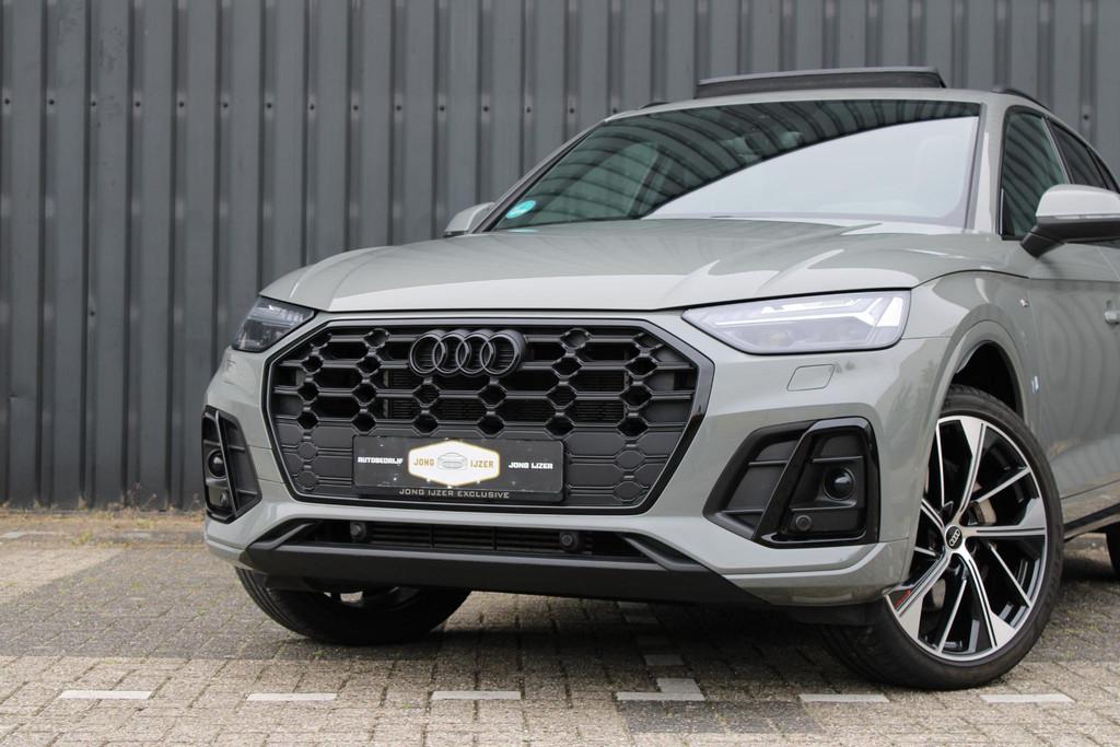 Audi Q5 50 TFSI e 3x S LINE PANO HUD B&O TREKHAAK, 14 kWh, Gebruikt, 4 cilinders, Plug-in hybride