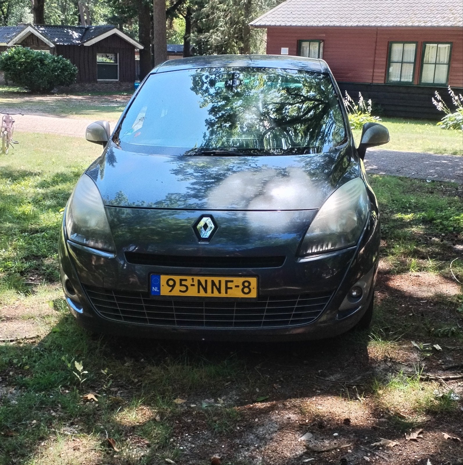 Renault Grand Scenic 1.4 TCE 5P 2010 Grijs, Auto's, Voorwielaandrijving, 745 kg, 4 cilinders, Bedrijf