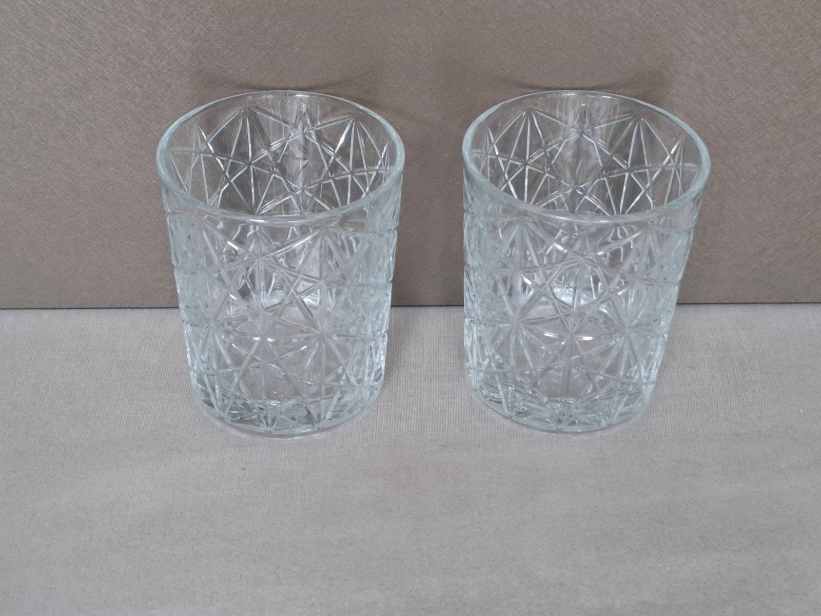 Bormioli Rocco Whiskey Glazen - 10,5 cm Hoog, Ophalen of Verzenden, Gebruikt, Overige typen