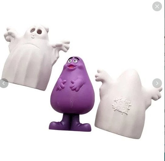 McDonald's Halloween Happy Meal speeltje Grimace Ghost 1997, Ophalen of Verzenden, Nieuw