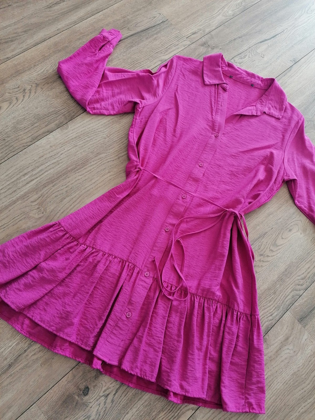 Magenta paars roze jurk. Vila. Only. Eksept. Shoeby. M., Kleding | Dames, Ophalen of Verzenden, Nieuw, Roze, Boven de knie