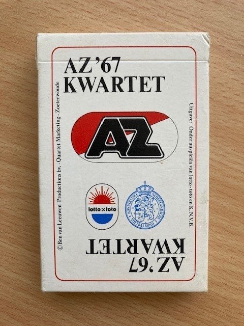 AZ 67 kwartet uit 1981, Verzamelen, Verzenden, Gebruikt, AZ