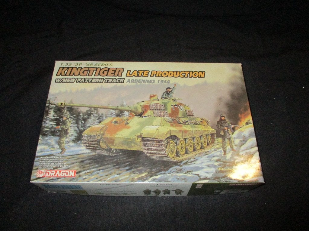 D-492,DRAGON 1-35,NO,6232,King Tiger Late Production Ardenne, Overige merken, 1:32 tot 1:50, Overige typen, Nieuw