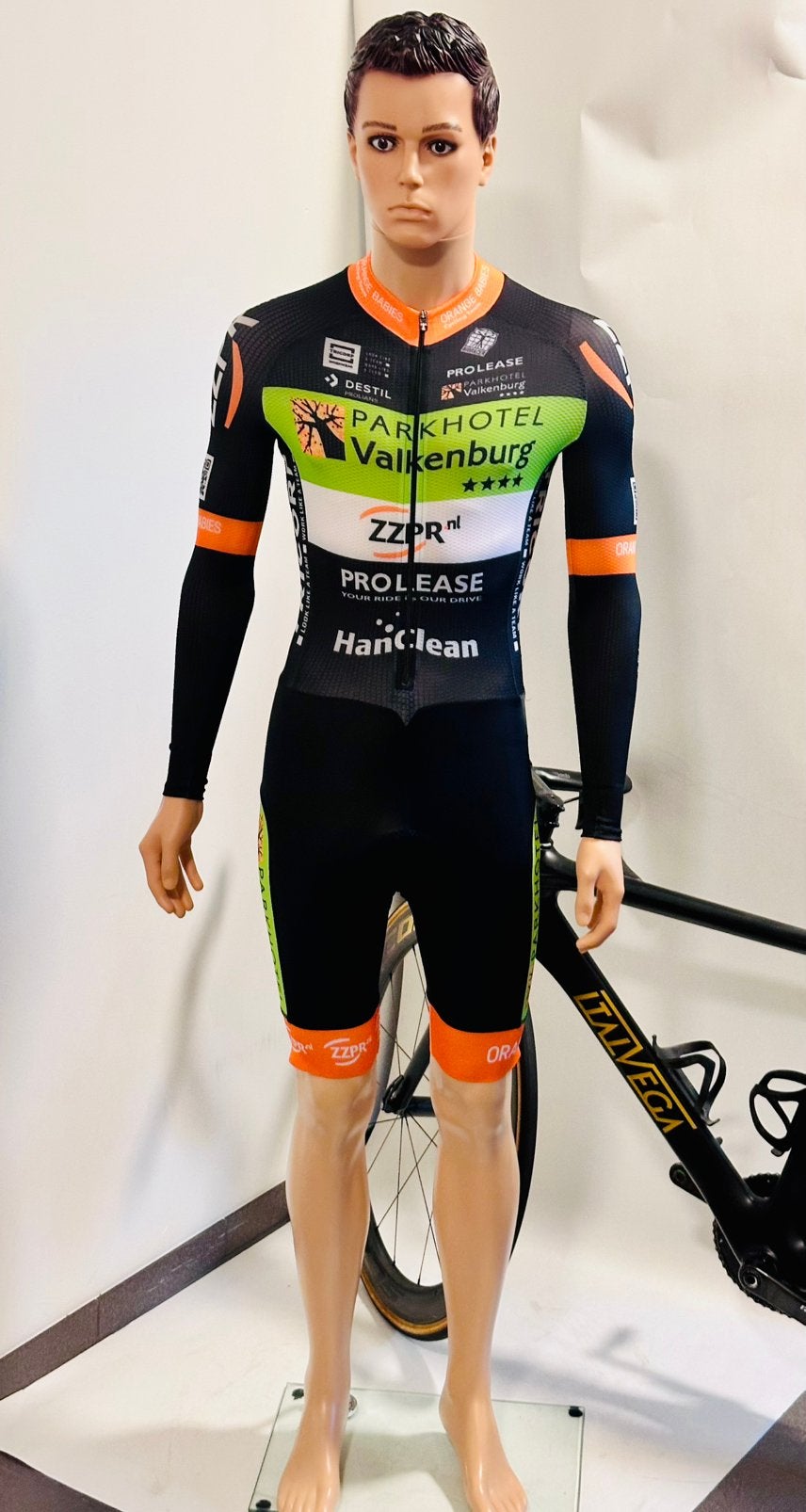 Wielrenkleding wielrenpak snelpak speedsuit maat S Bioracer, S, Heren, Ophalen of Verzenden, Zo goed als nieuw