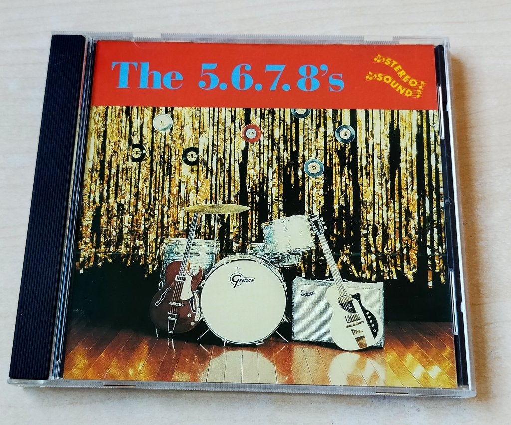 The 5.6.7.8's CD 1997 Japanse Garage Rock 'n' Roll