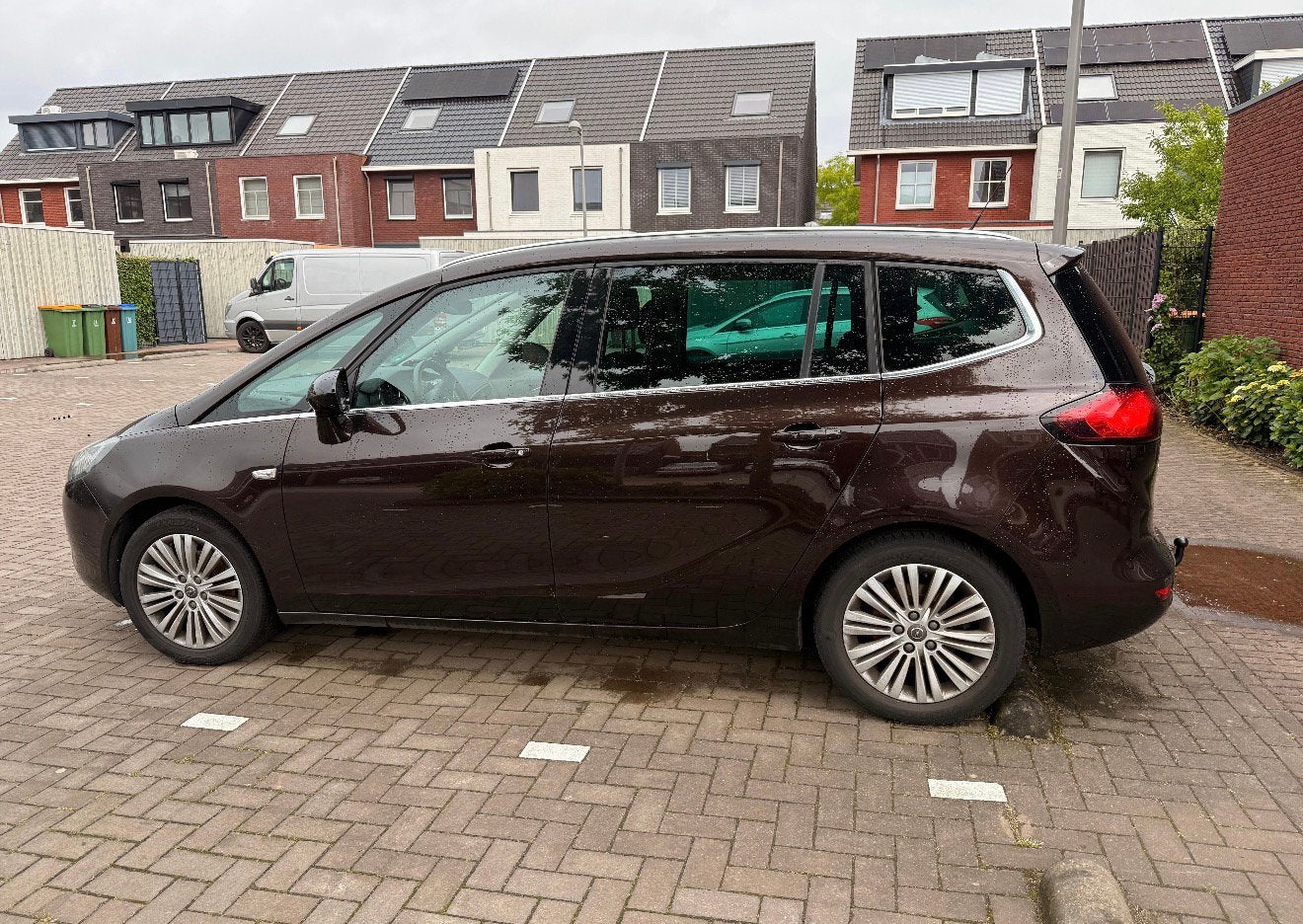 Opel Zafira 1.6CDTI 99KW/135PK Ecoflex 2013 Bruin, Auto's, 136 pk, 4 cilinders, Bruin, 7 stoelen