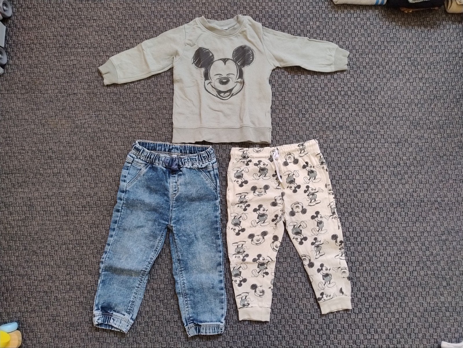 11 Setje kleding jongen maat 86 Zeeman herfst winter, Zeeman, Gebruikt, Ophalen of Verzenden, Setje