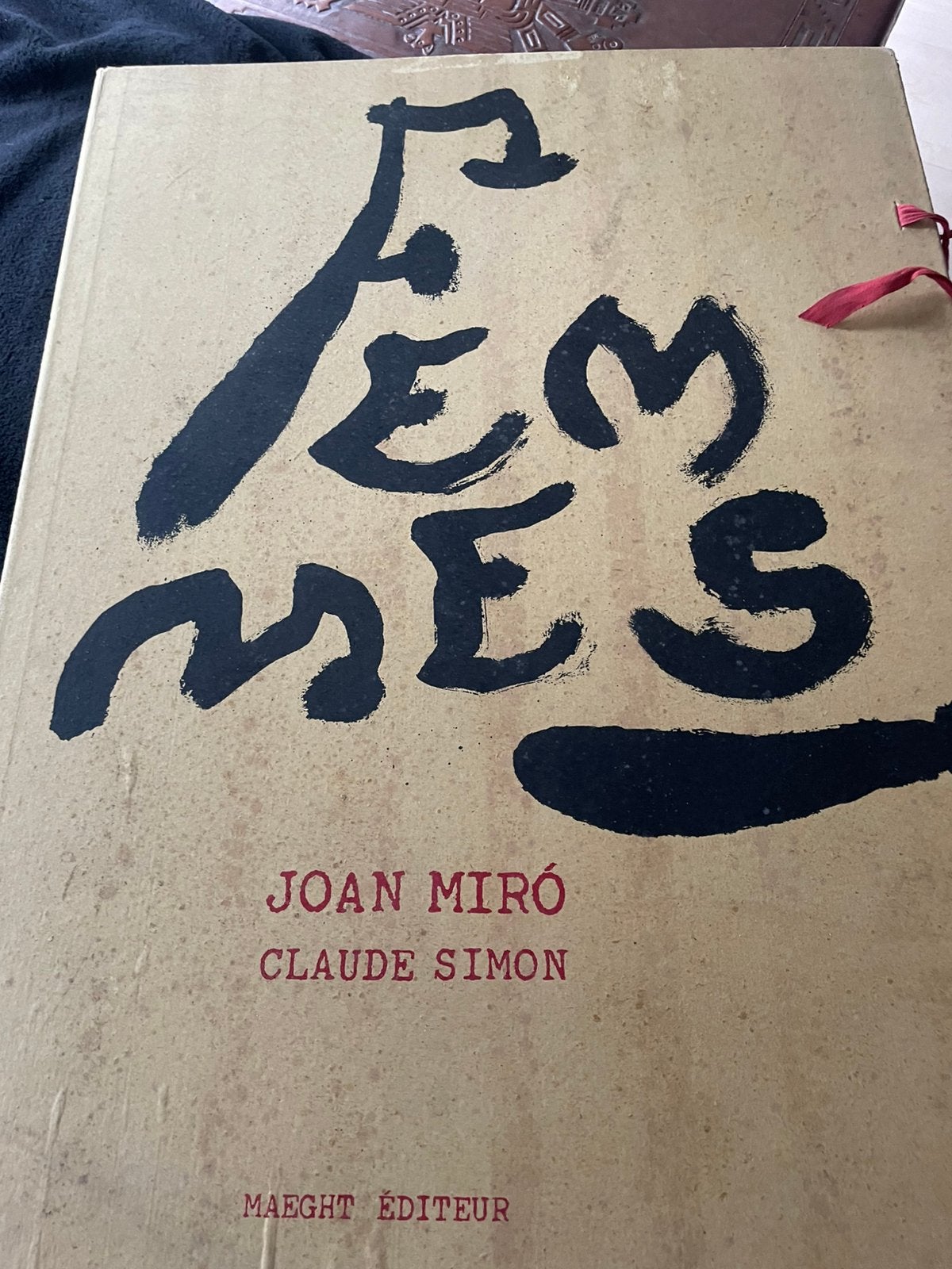 Femmes van Joan Miro en Claude Simon, Ophalen, Zo goed als nieuw