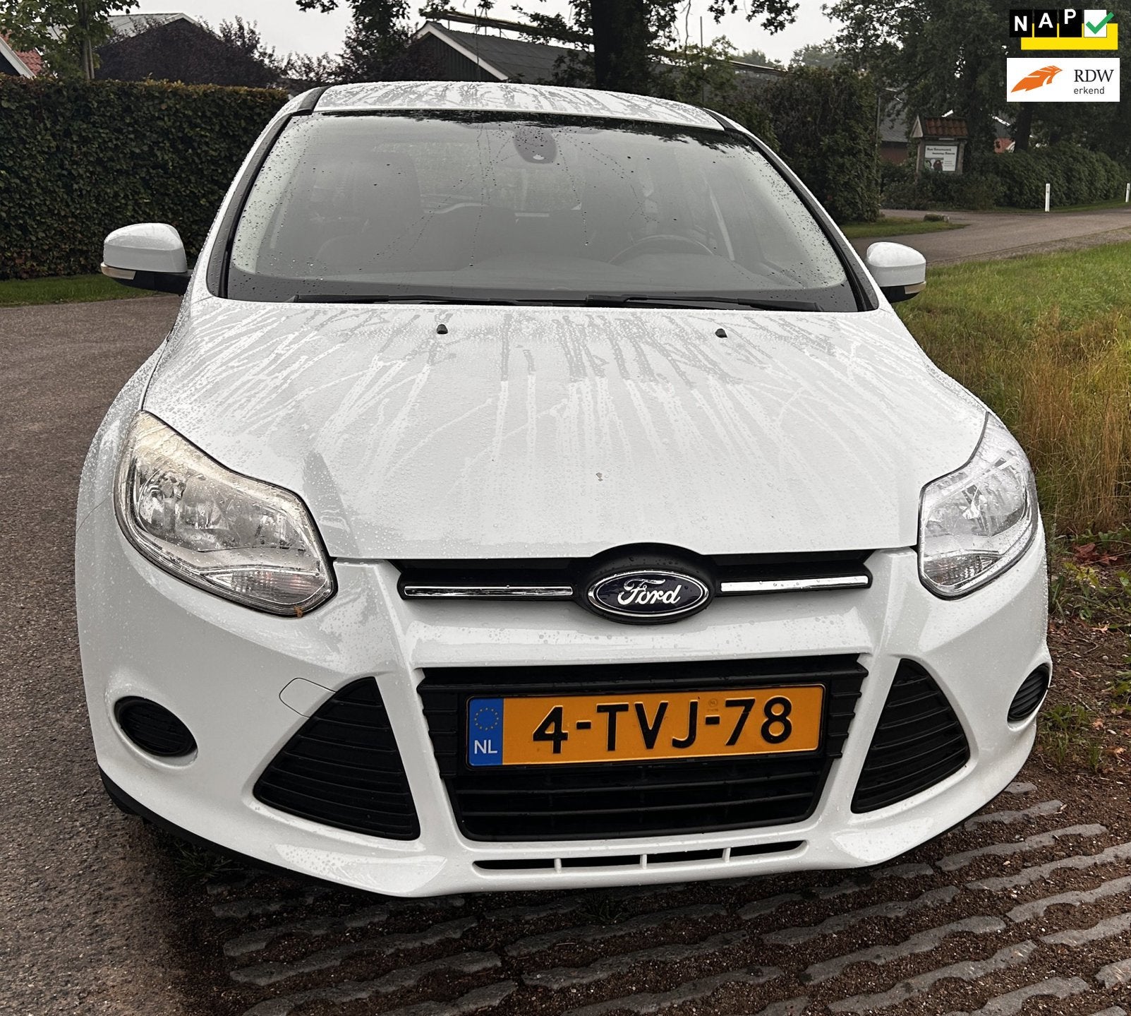 Ford Focus Wagon 1.0 EcoBoost Edition, Euro 5, 101 pk, Gebruikt, Wit