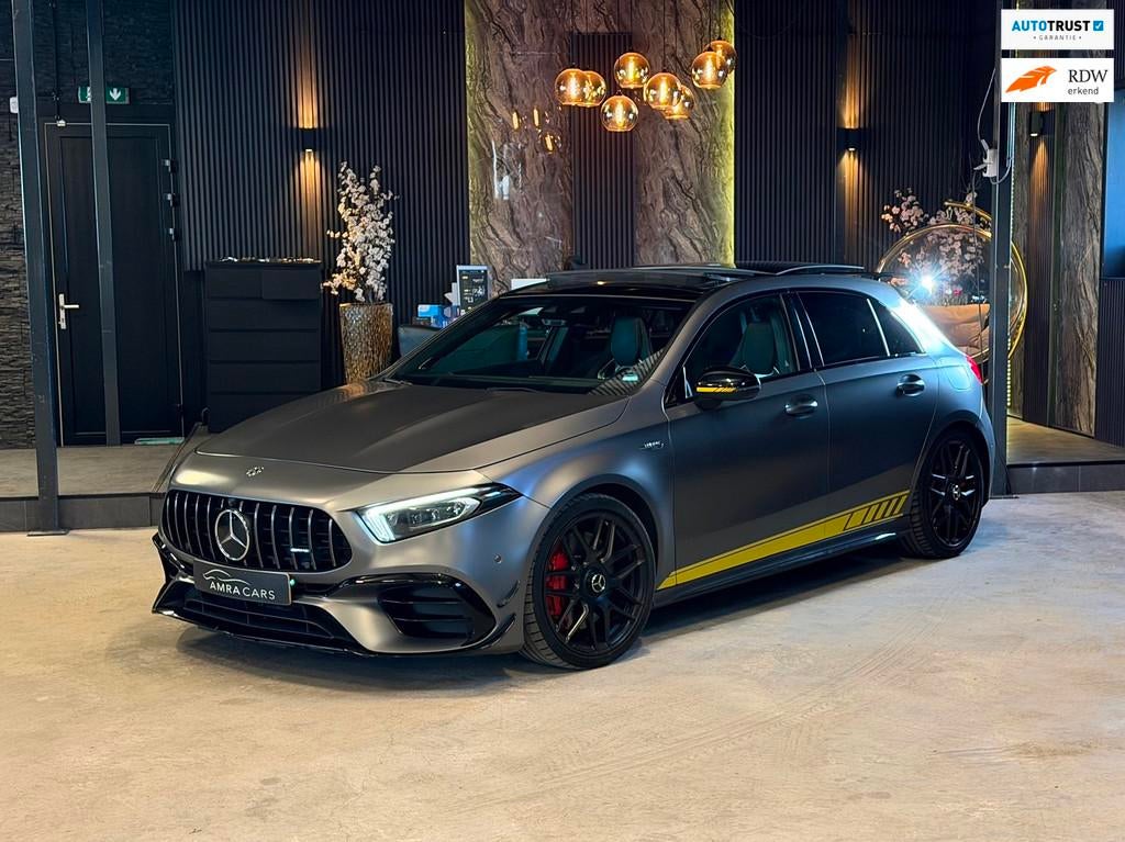 Mercedes-Benz A-klasse AMG 45 S 4MATIC+ Edition 1 FULL OPTIO, Gebruikt, Euro 6, 4 cilinders, 1535 kg