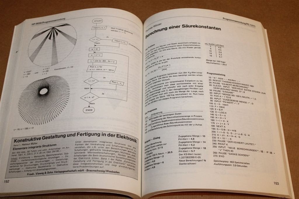 Taschenrechner + Mikrocomputer — Retro Computertechniek 1982, Ophalen of Verzenden, Gelezen, Internet of Webdesign