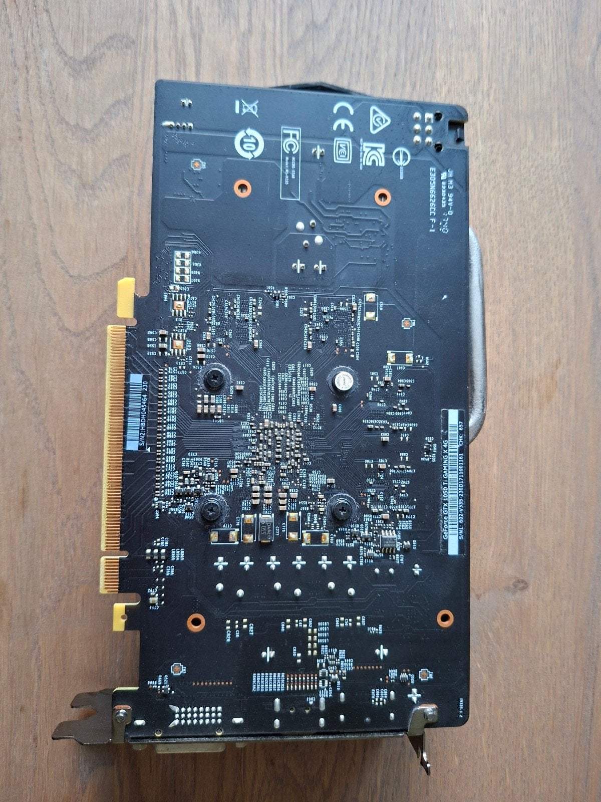 MSI GeForce GTX 1050 Ti GAMING X 4G videokaart, Computers en Software, PCI-Express 3, Gebruikt, HDMI, Ophalen of Verzenden