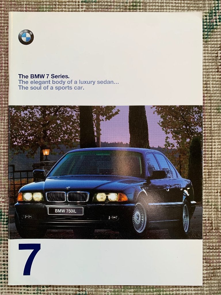 Amerikaanse brochure BMW 7-serie 1997 E38 USA, Nieuw, Ophalen of Verzenden, BMW, BMW