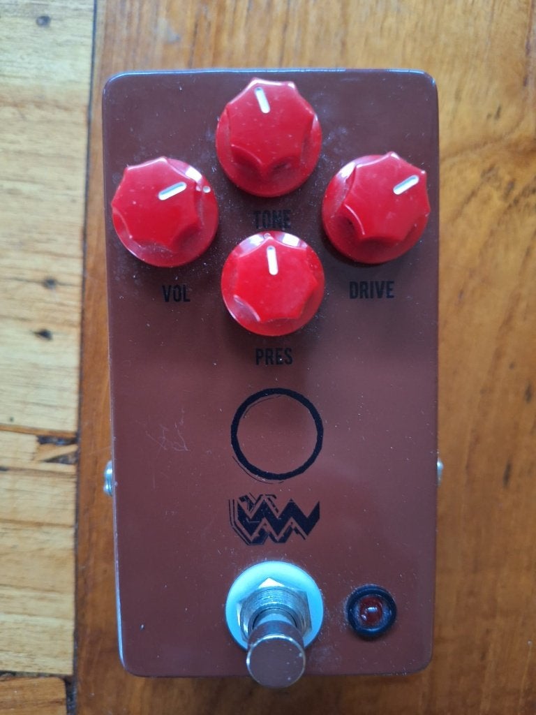 JHS Angry Charlie V1, Ophalen of Verzenden, Gebruikt, Distortion, Overdrive of Fuzz