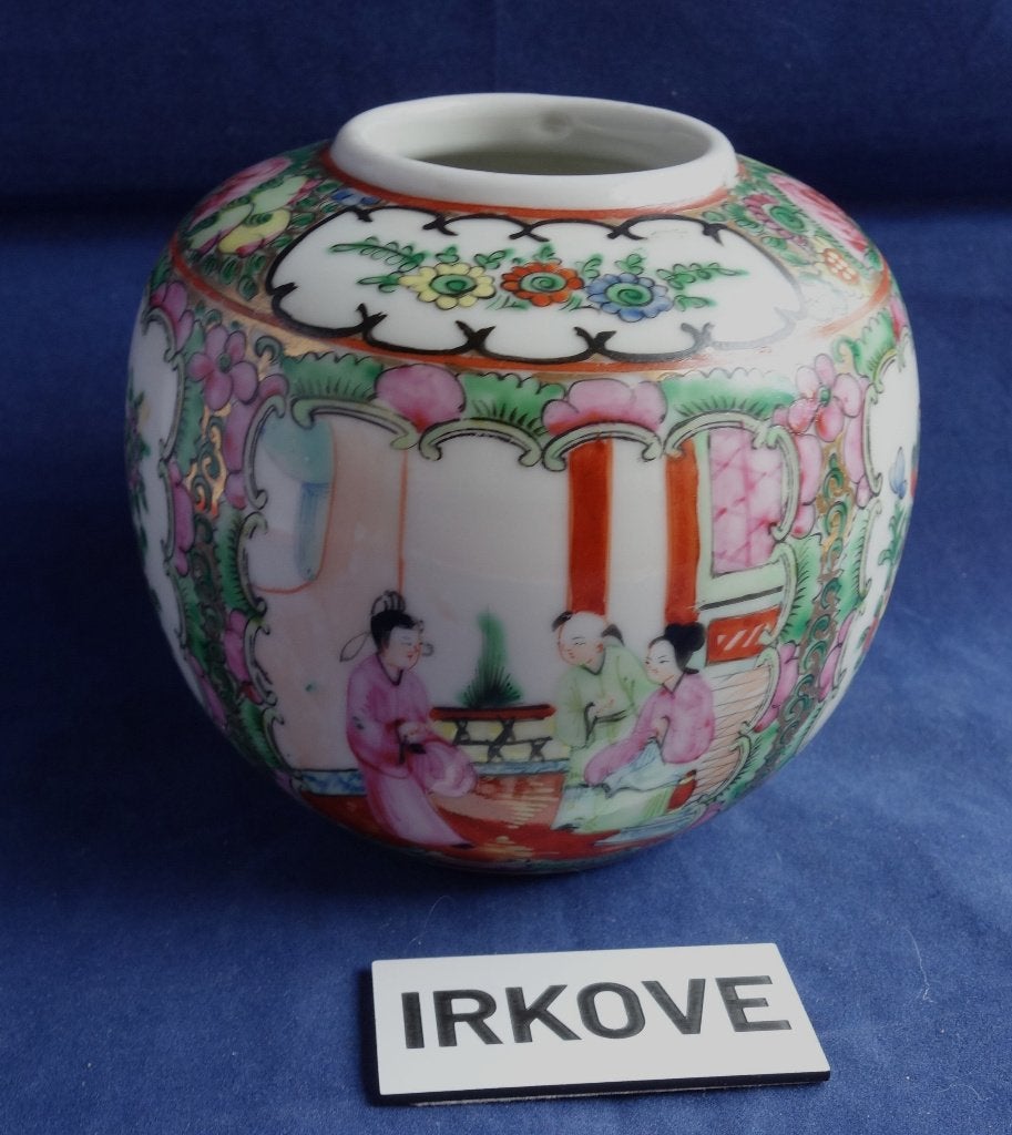 CHINESE GEMBERPOT * Fam. Rose * Porselein Nr. 60 *, Verzenden