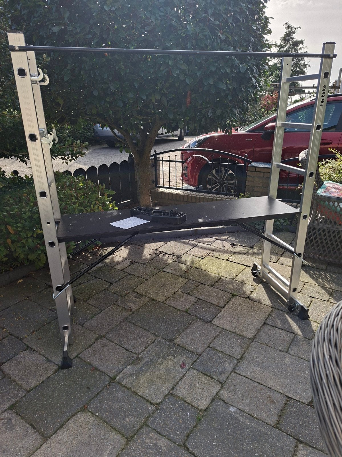 Kamer steiger, Doe-het-zelf en Verbouw, Ophalen, Zo goed als nieuw, Rolsteiger of Kamersteiger, Minder dan 2 meter