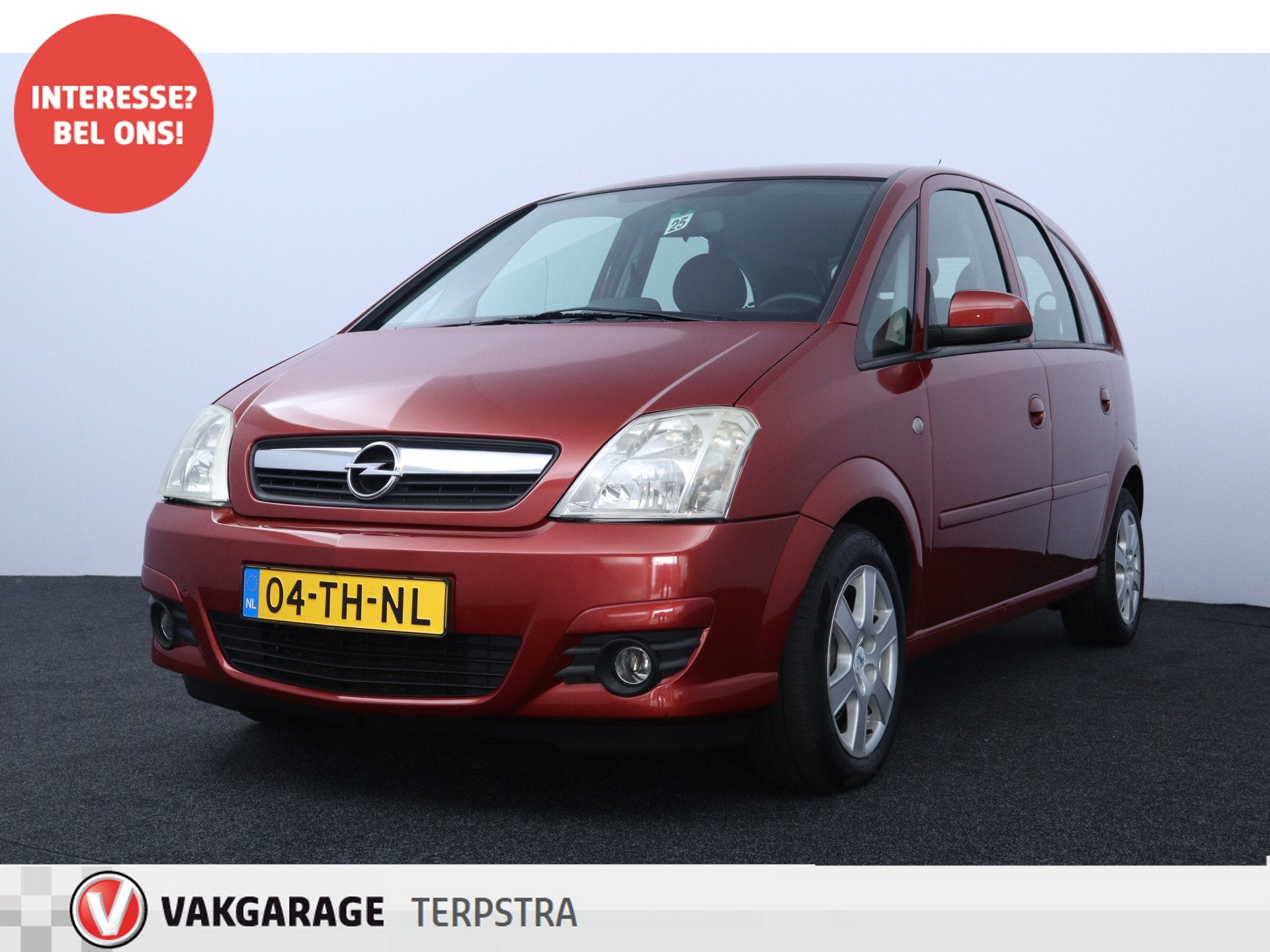 Opel Meriva 1.6-16V Enjoy /Trekhaak! /Airco /Cruise /Elek. p, Voorwielaandrijving, Gebruikt, 4 cilinders, Origineel Nederlands