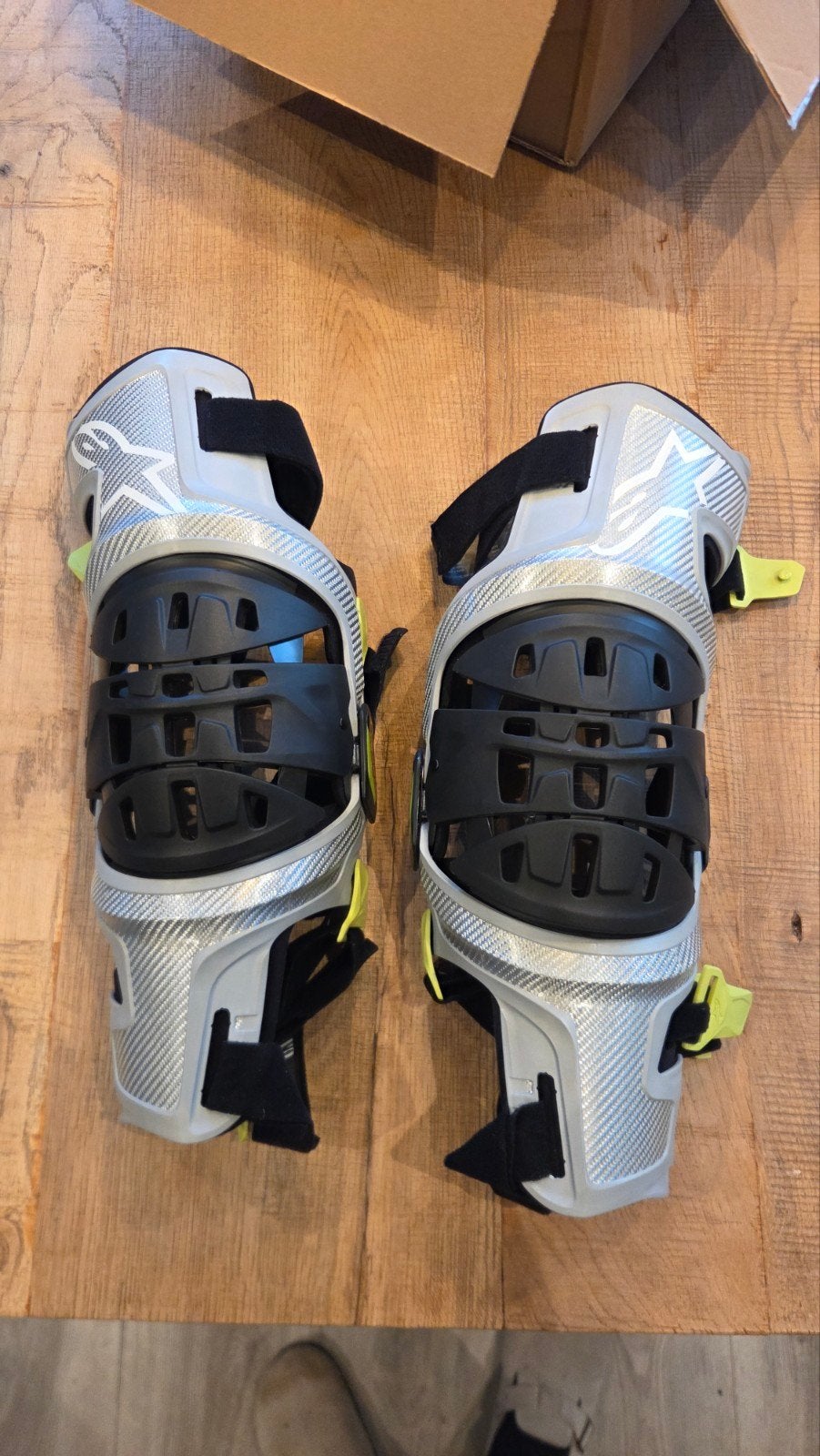 Alpinestars bionic 7 kniebraces, Motoren, Ophalen of Verzenden, Alpinestars