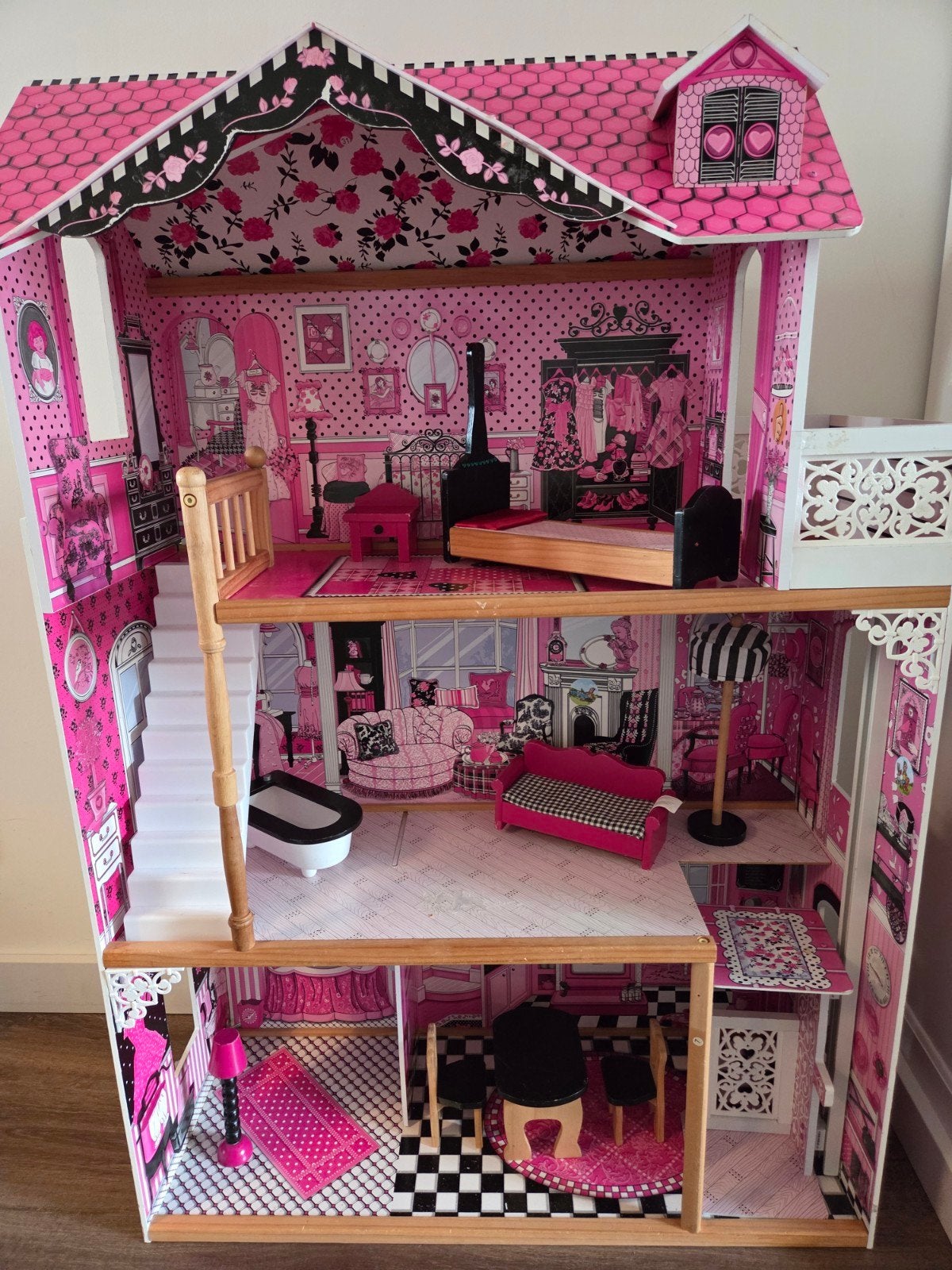 kidkraft poppenhuis, Ophalen, Gebruikt, Poppenhuis