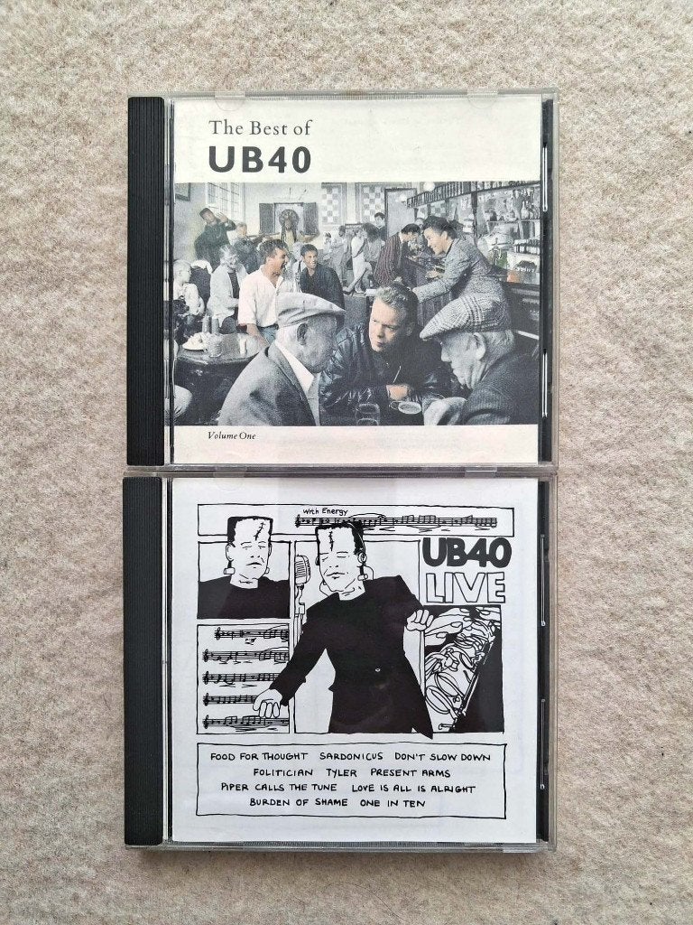 UB40 - 2 CD's, Ophalen of Verzenden, Gebruikt, Poprock, Album
