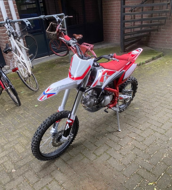 2x Apollo Thunder 125cc Pitbike, Schijfrem, 125 cc, Ophalen of Verzenden, Pitbike