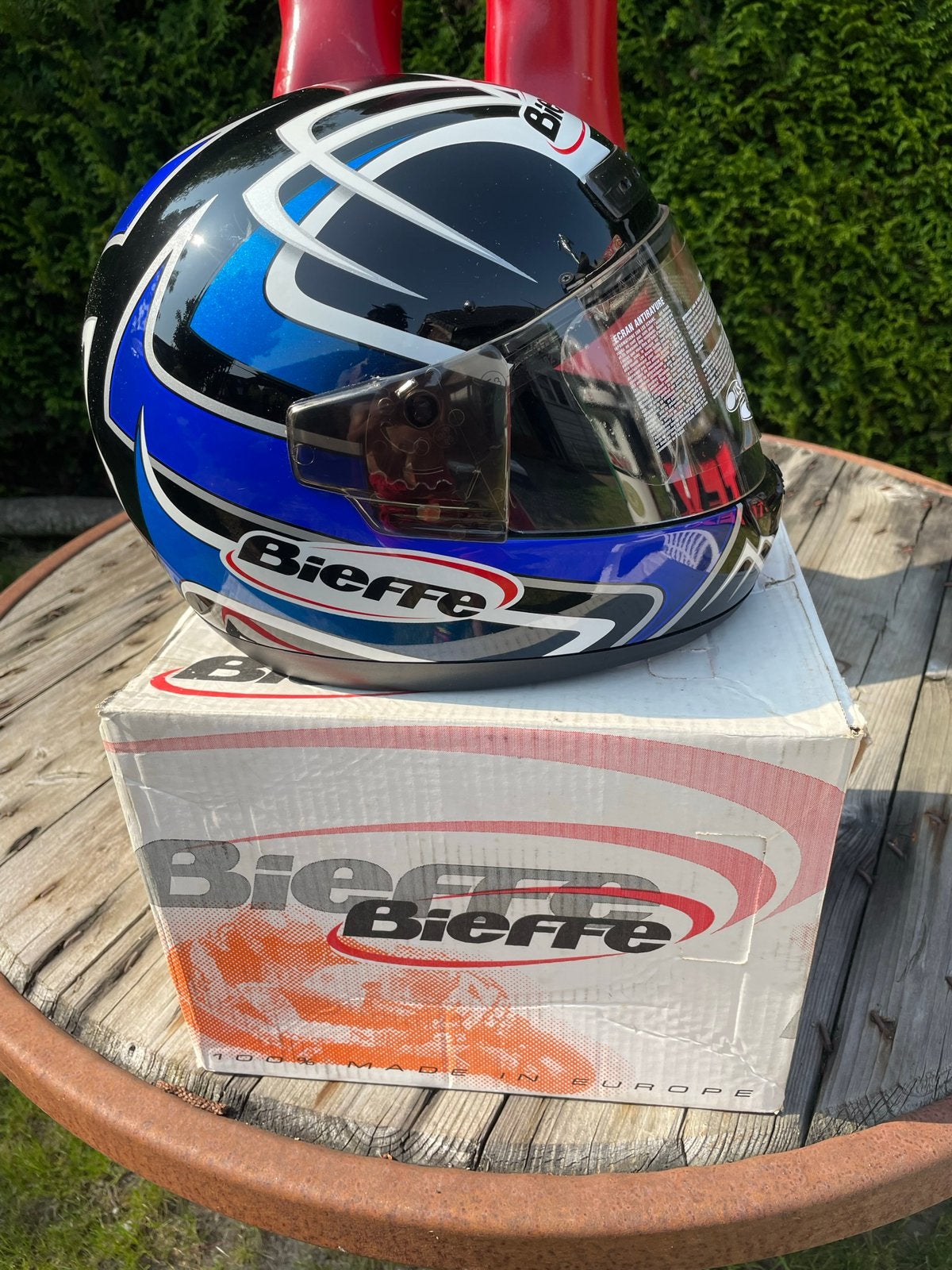 Enkele nieuwe oldskool Bieffe helmen, Motoren, Jethelm, Ophalen of Verzenden, S, Nieuw met kaartje