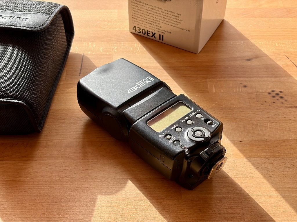 Canon Speedlight 430EX II, Ophalen of Verzenden, Zo goed als nieuw, Canon