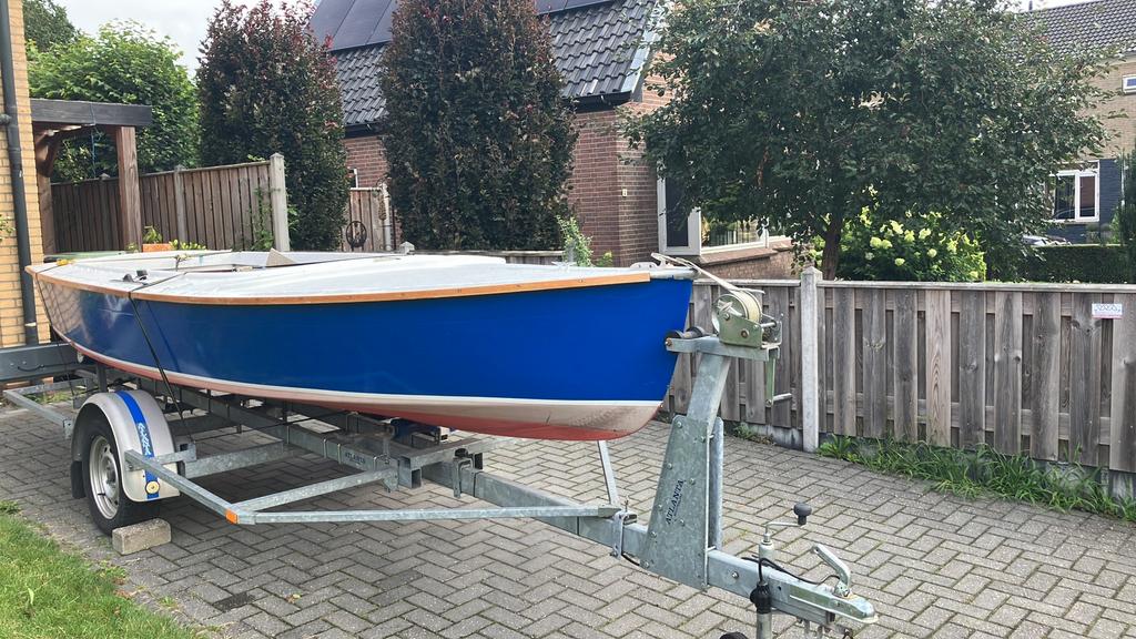 Nette zeilboot (Volksboot), Ophalen, Gebruikt, 3 tot 6 meter, Minder dan 15 m²
