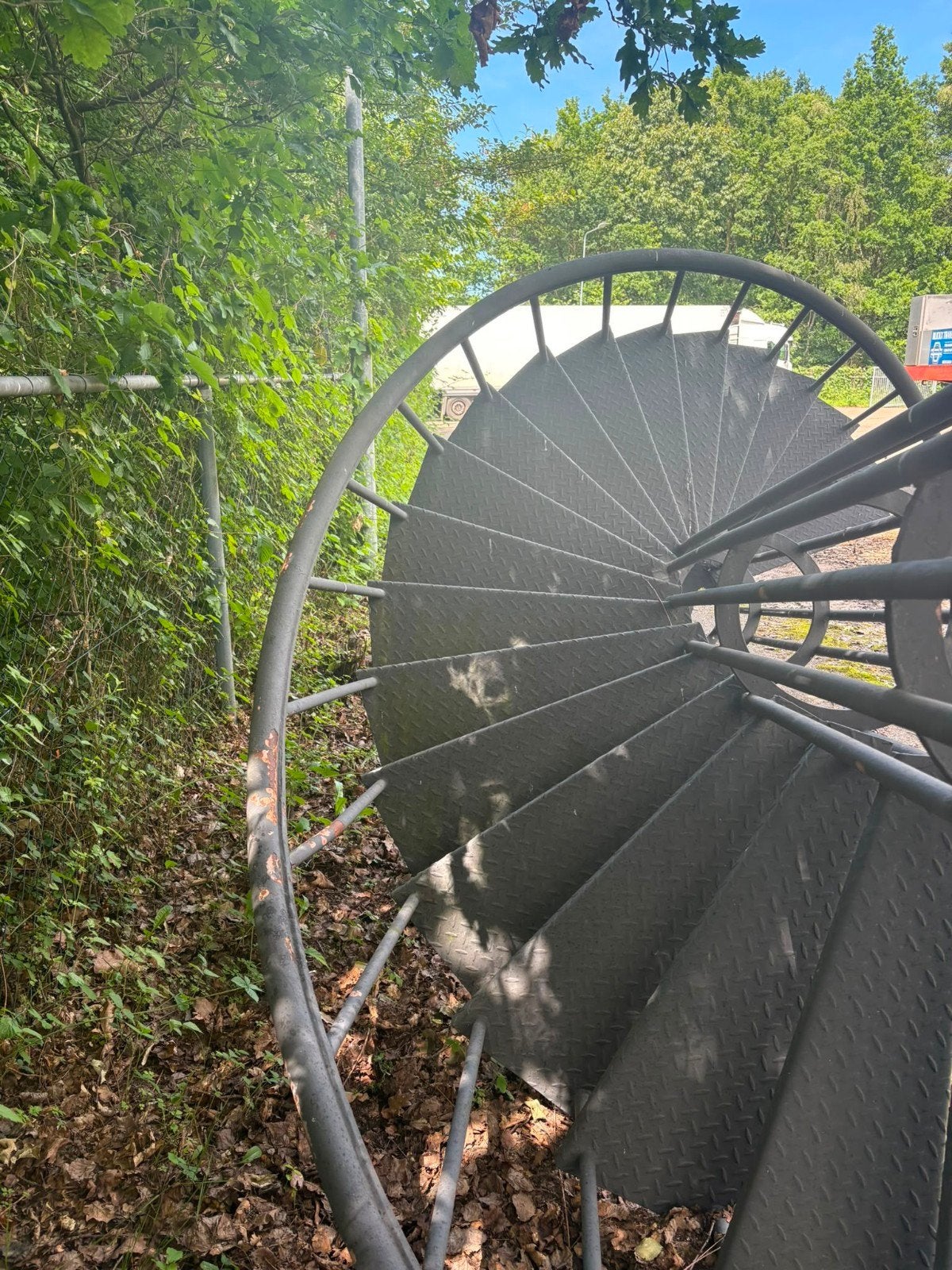 Wenteltrap /stalentrap., Ophalen, Zo goed als nieuw, Trap, 4 meter of meer