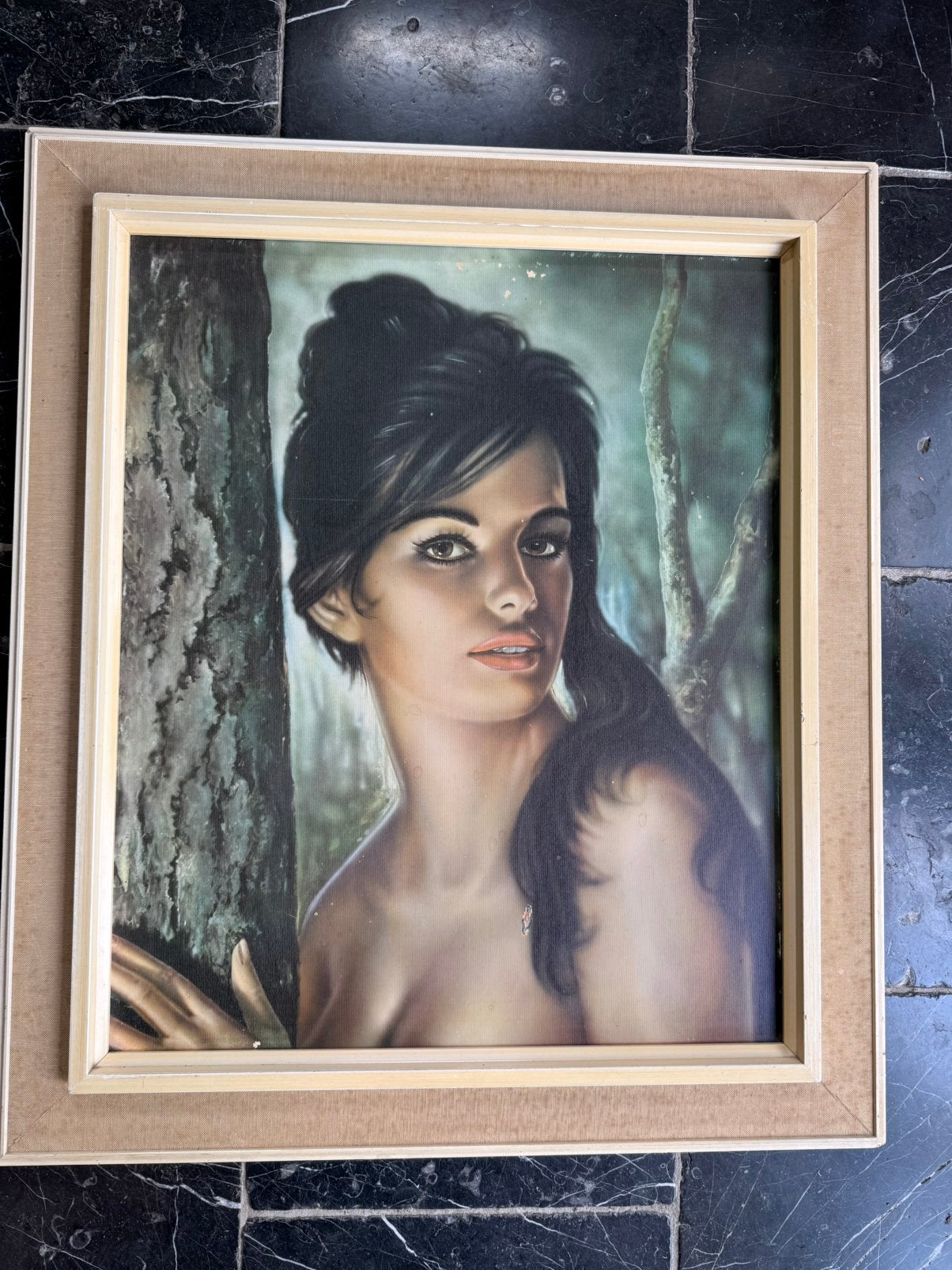 zigeunerin ‘Tina’ van J.H. Lynch uit 1964, Portret of Personen, Overige ondergronden, Ophalen of Verzenden, Print