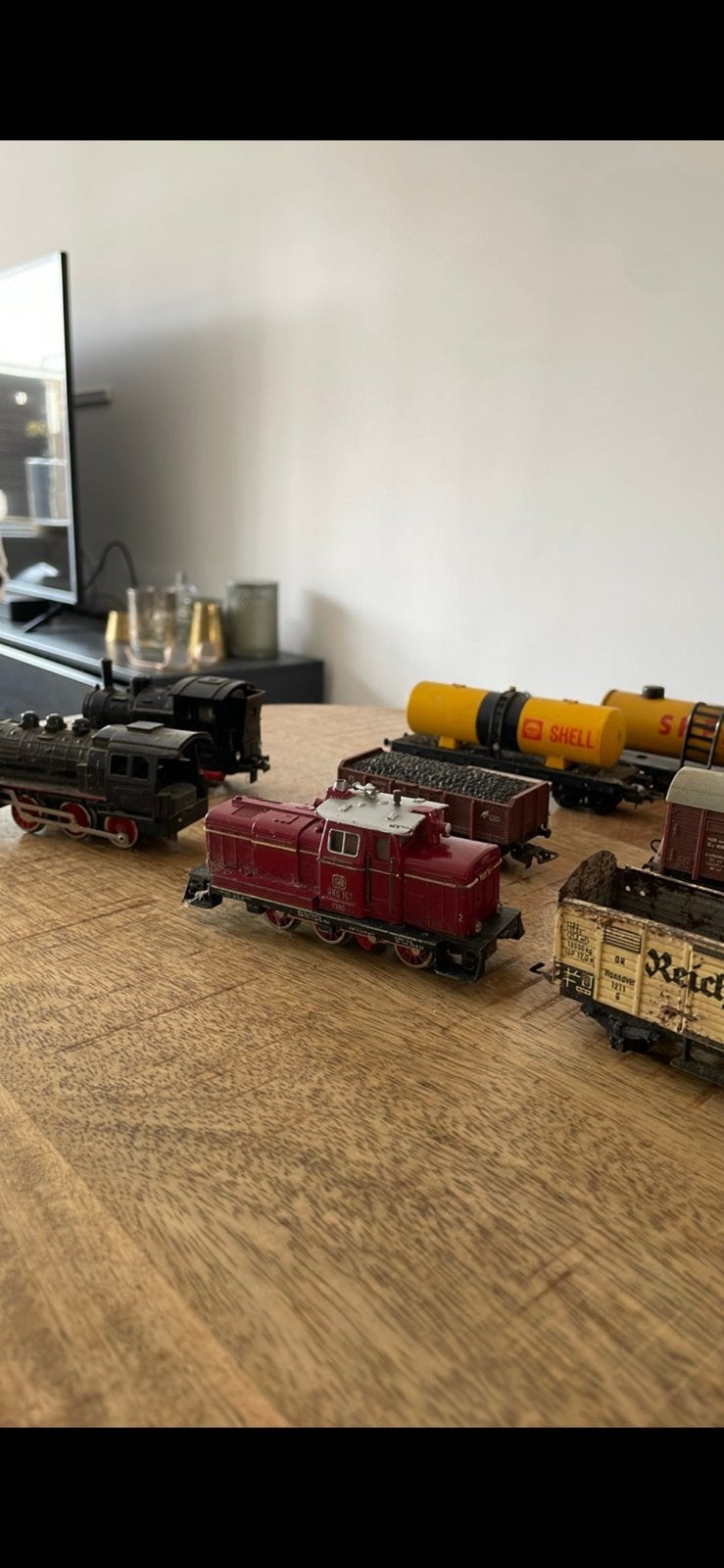 Treinen, Overige merken, Gebruikt, Gelijkstroom, Rails